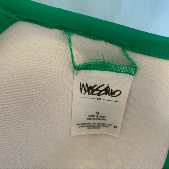 Green Mossimo Medium Padded Bikini Swim Top - Picture 7 of 9